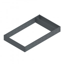 SLIM BOX Рамка 264mm L-500 металл лак графит, TH03.0807.01.924