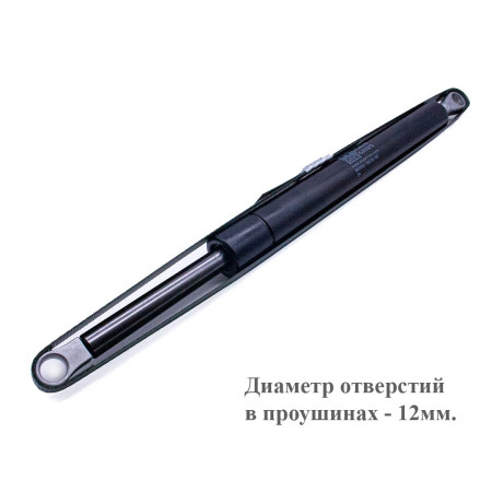 Газлифт 559783 500N с демпфированием (проушины 12мм)