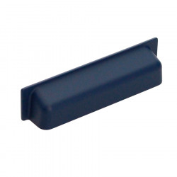 Ручка-ракушка Soft Touch, Темно-синий, 96/116 мм, Shell, Модерн, Gamet, Польша, UP11-96-R206